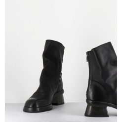 Online Garrice Boots Cuir Noir Hand Washed - 51759 Nube Nero