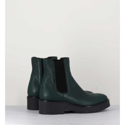 Best Garrice Boots Chelsea En Cuir Vert - Perla Foresta