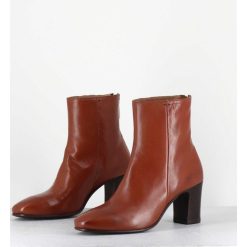 New Garrice Boots En Cuir Souple Camel - 5540 Glam Coloniale