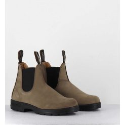 New Garrice Classic Chelsea Boots Cuir Nubuck Taupe - 1941 Stone Nubuck