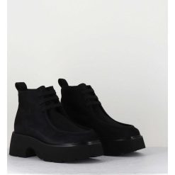 Online Garrice Chaussures A Lacets En Nubuck Noir - A78Np Nabuck Nero