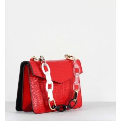 Online Garrice Mini Pixie Chunky Chain - Croco Rouge