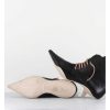 Best Garrice Boots Bout Pointu A Lacets - Mina Nappa Nero