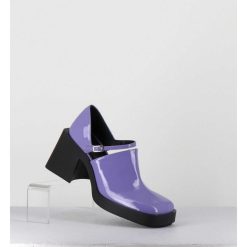 Best Garrice 90S Mary-Jane En Cuir Vernis Lilas - Kim Lilac Patent