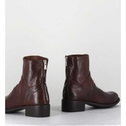 Wholesale Garrice Bottines En Cuir Marron - Lison Caou 047 Cigar