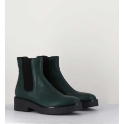 Best Garrice Boots Chelsea En Cuir Vert - Perla Foresta