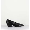 Online Garrice Escarpins En Cuir Noir - Julien14 Nero