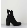 Hot Garrice Bottines En Cuir Huile Noir - Vernon 045 Nero