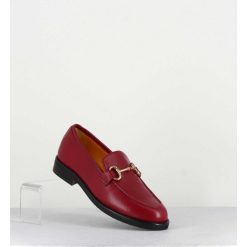 Best Garrice Mocassins A Mors En Cuir Rouge - M431 Rosso