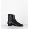 Hot Garrice Boots Plates En Cuir Souple Noir -Pam26 Baron Nero