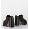 Wholesale Garrice Mules A Haute Plateforme En Cuir Noir - 1C7102D Eclair Black