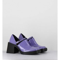 Best Garrice 90S Mary-Jane En Cuir Vernis Lilas - Kim Lilac Patent