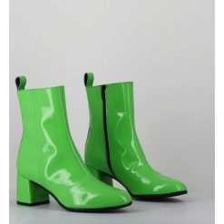 Wholesale Garrice Boots 60S En Cuir Vernis Vert - Samui4 Vernice Verde