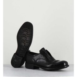 New Garrice Derbies En Cuir Noir - Calixte003 Nero