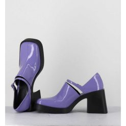 Best Garrice 90S Mary-Jane En Cuir Vernis Lilas - Kim Lilac Patent