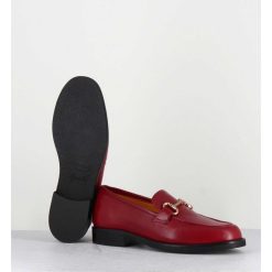 Best Garrice Mocassins A Mors En Cuir Rouge - M431 Rosso