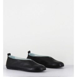 Best Garrice Ballerines Minimalistes En Cuir Souple Noir - Lester Cherie Nero