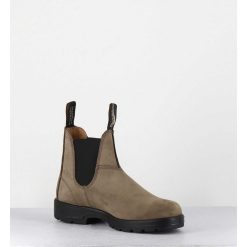 New Garrice Classic Chelsea Boots Cuir Nubuck Taupe - 1941 Stone Nubuck