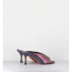 Best Garrice Mules A Taon Disco Print 80S - Sosta Tennis Nero