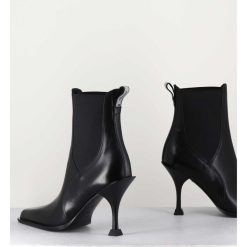 Online Garrice Boots Bout Pointu & Talon Stylise - M6345 Nero