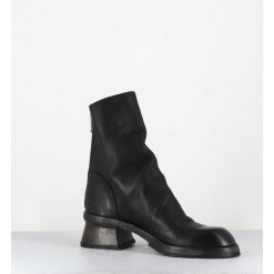 Online Garrice Boots Cuir Noir Hand Washed - 51759 Nube Nero