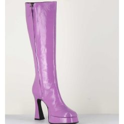 Online Garrice Bottes En Cuir Naplak Violet - Finish Lilas