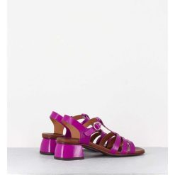 Online Garrice Sandales En Cuir Naplak Souple Multi-Brides Magenta - Qui-Quaca44 Ferrari Purple