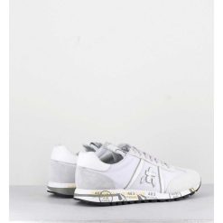 Wholesale Garrice Sneakers Cuir & Toile Blanc - Lucyd 5618