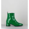 Online Garrice Boots 60S En Cuir Vernis Vert - Jane Vernice Verde