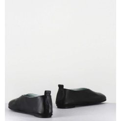 Best Garrice Ballerines Minimalistes En Cuir Souple Noir - Lester Cherie Nero