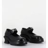 New Garrice Babies En Cuir Noir 90S - Caro Bebe Nero