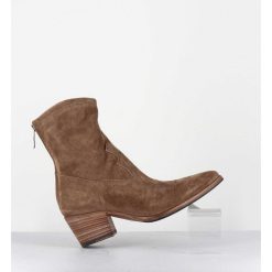 Wholesale Garrice Boots Esprit Santiag En Daim Souple Camel - Venere 48035 Farro