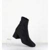 Online Garrice Boots Nylon Stretch Noir Bout Carre - Vare1 Elastico Nero