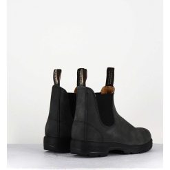 Best Garrice Classic Chelsea Boots En Cuir Nubuck Noir - 587 Rustic Black